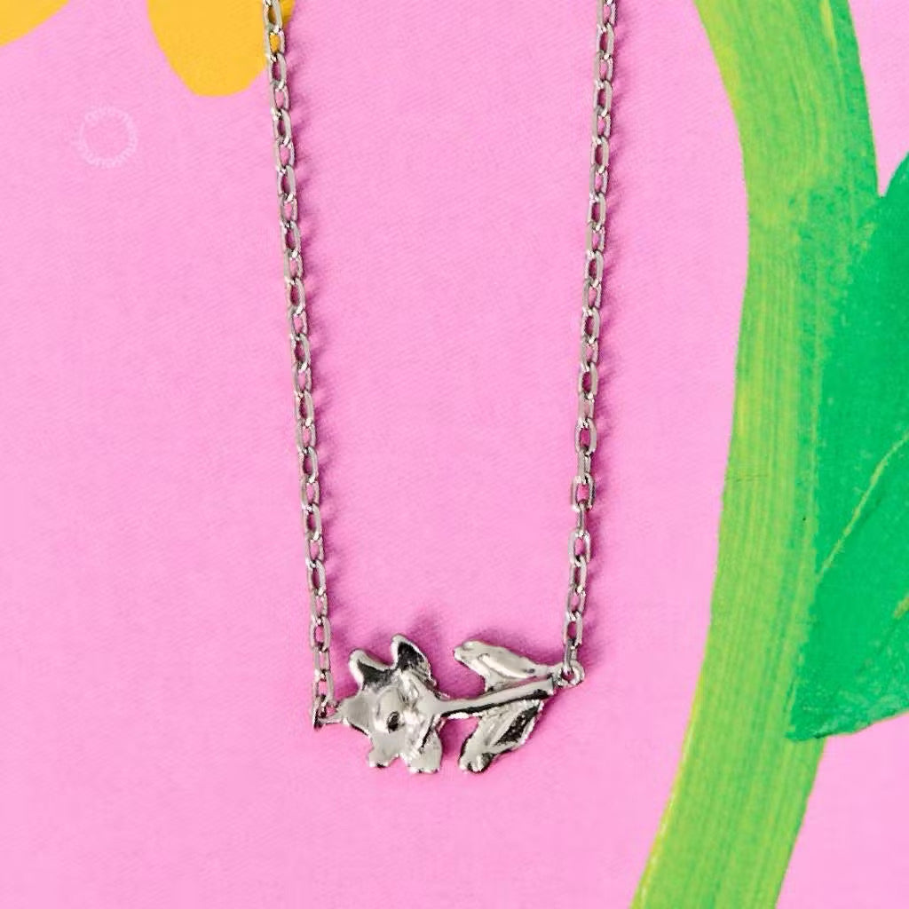 Flower Pendant Necklace