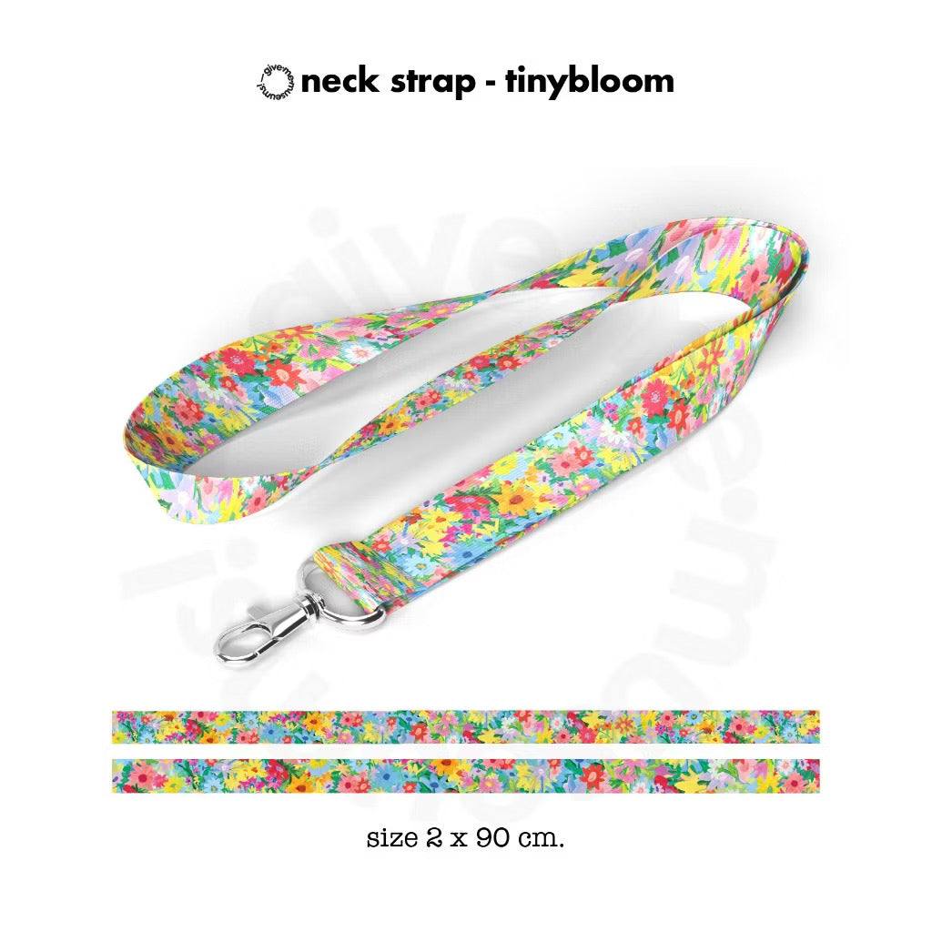 Multi-Purpose Floral Neck Strap