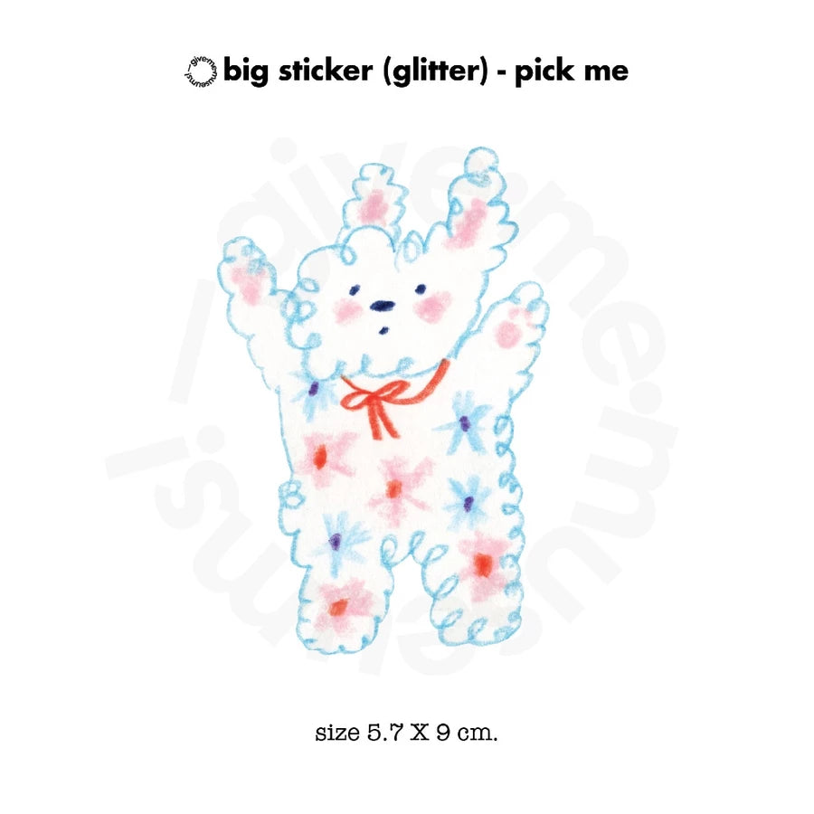 give.me.museums big sticker