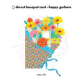 DIE-CUT BOUQUET CARD