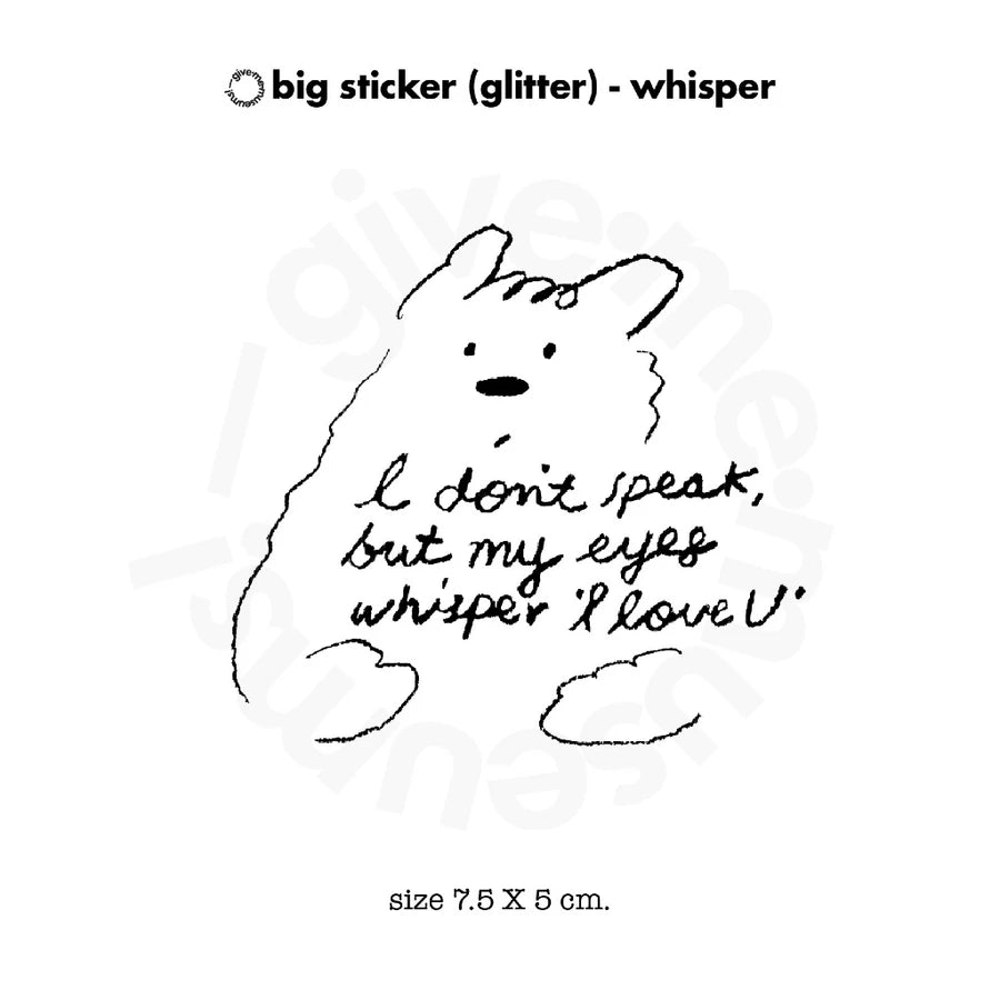 give.me.museums big sticker