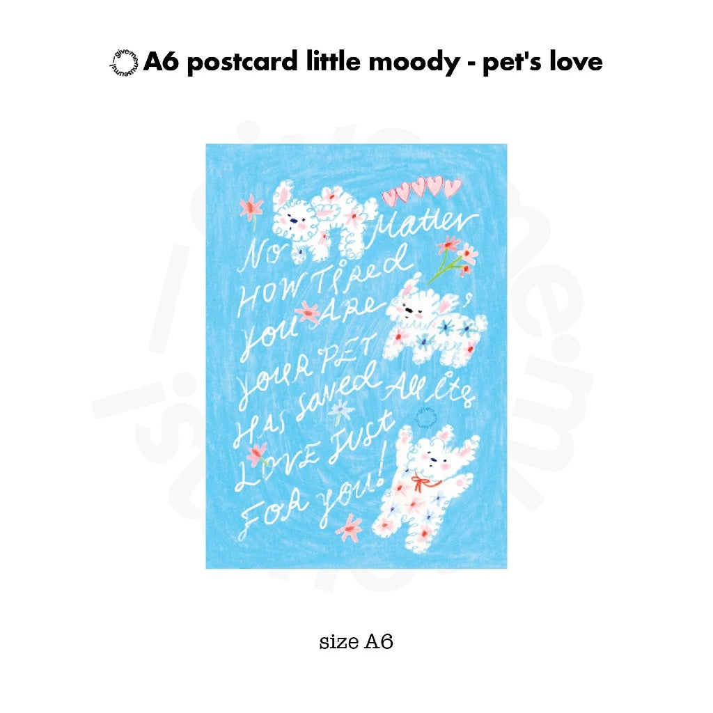 Little Moody Family Postcard