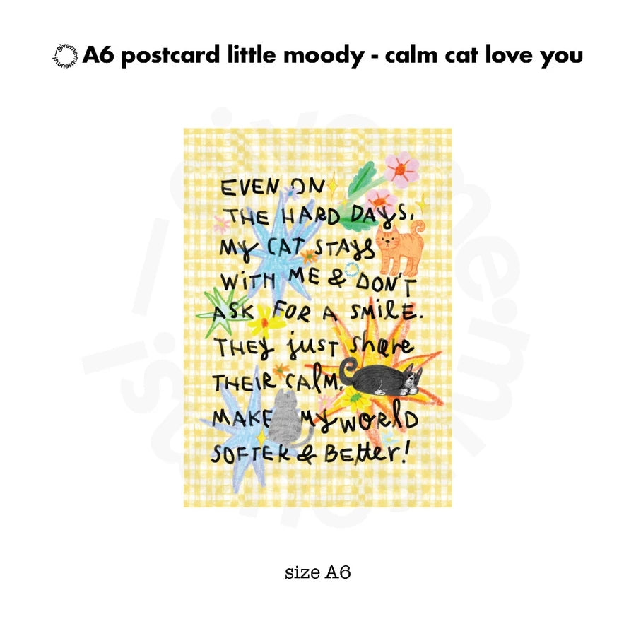 Little Moody Family Postcard