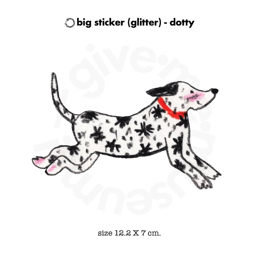 give.me.museums big sticker
